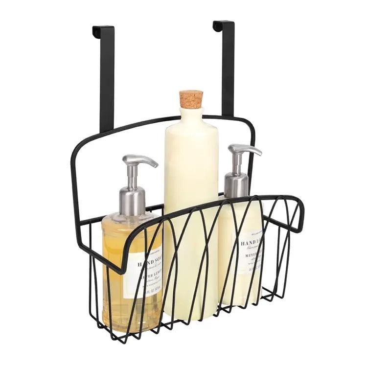 Spectrum Storage Basket, Mech Black Steel Wire Basket, Sink Organization for Kitchen and Bathroom, Diversified Twist Cabinet Door Basket, Multifunctional Wire Storage Rack Spectrum Storage Basket, Mech Black Steel Wire Basket, Sink Organization for Kitchen and Bathroom, Diversified Twist Cabinet Door Basket, Multifunctional Wire Storage Rack